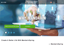 Tablet Screenshot of mandarinspring.com